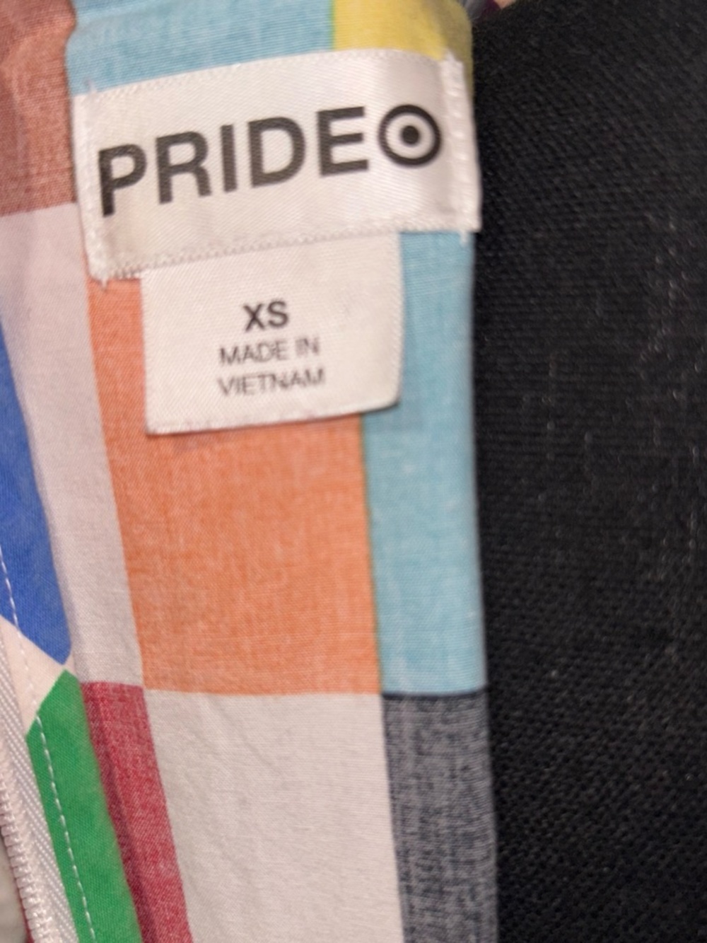 Target Multicolor Checkerboard Mini Dress - Picture 4 of 4